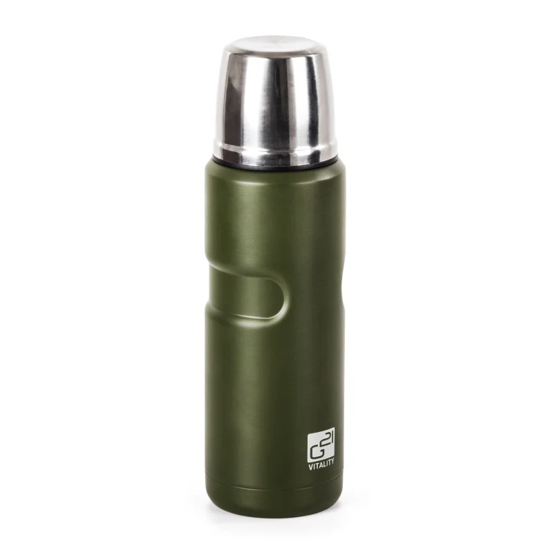 G21 Termofľaša na pitie, 500 ml, khaki zelená na pitie, 500 ml, khaki zelená G21TL05Z