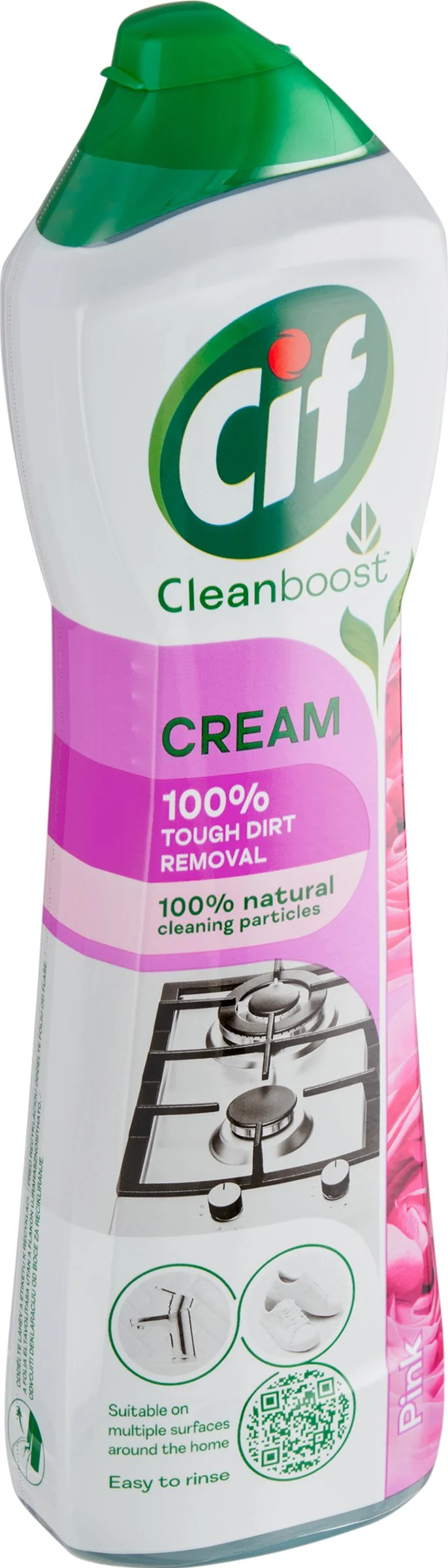 Cif krém Pink flower 1×500 ml, čistiaci prostriedok