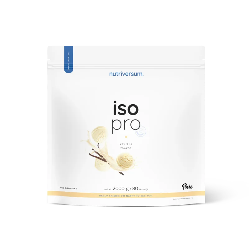 Nutriversum - PURE - ISO PRO 2000 g Príchuť mliečna čokoláda