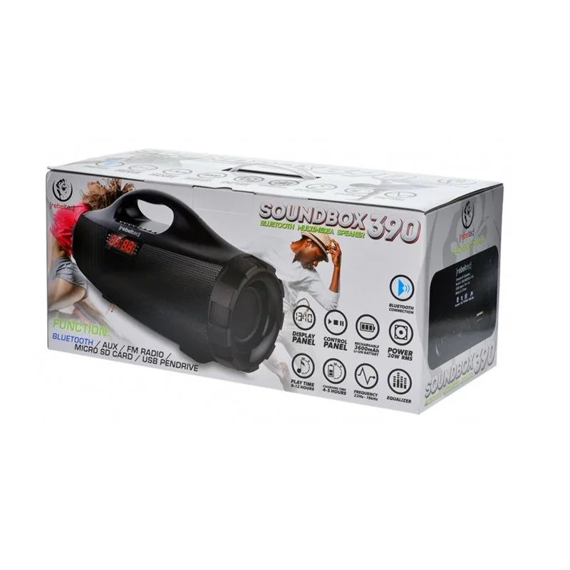 Reproduktor prenosný BLUETOOTH REBELTEC SBOX 390