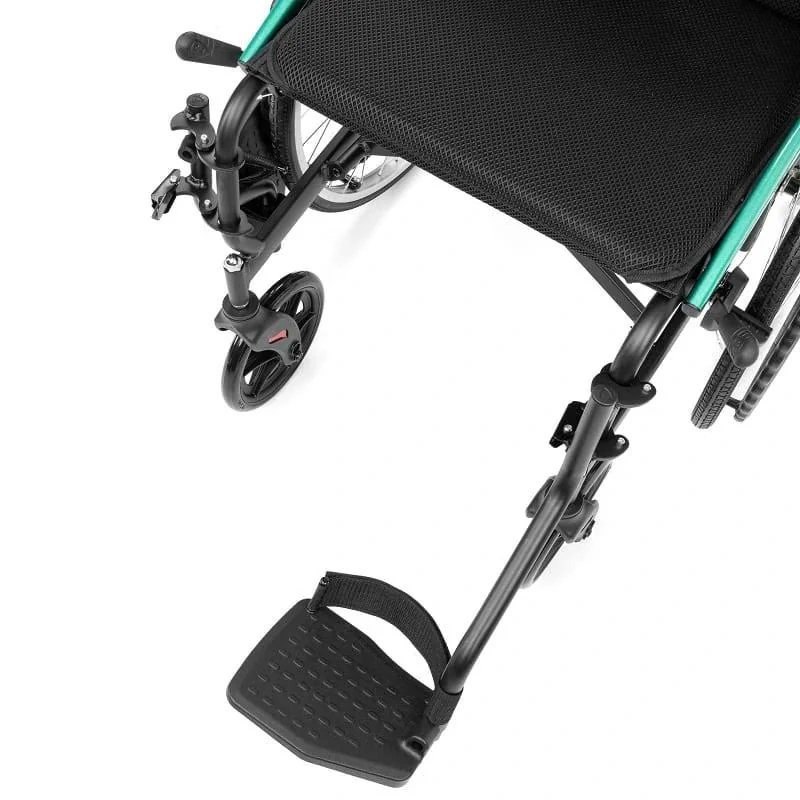 Ultraľahký invalidný vozík ACTIV-TIM – 10,9 kg, 46 cm Farba: čierna