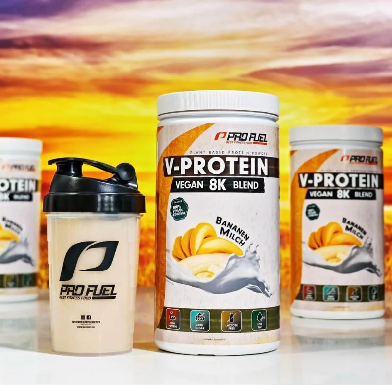 Profuel V-Protein 8K vegan banánový milkshake, 750 g