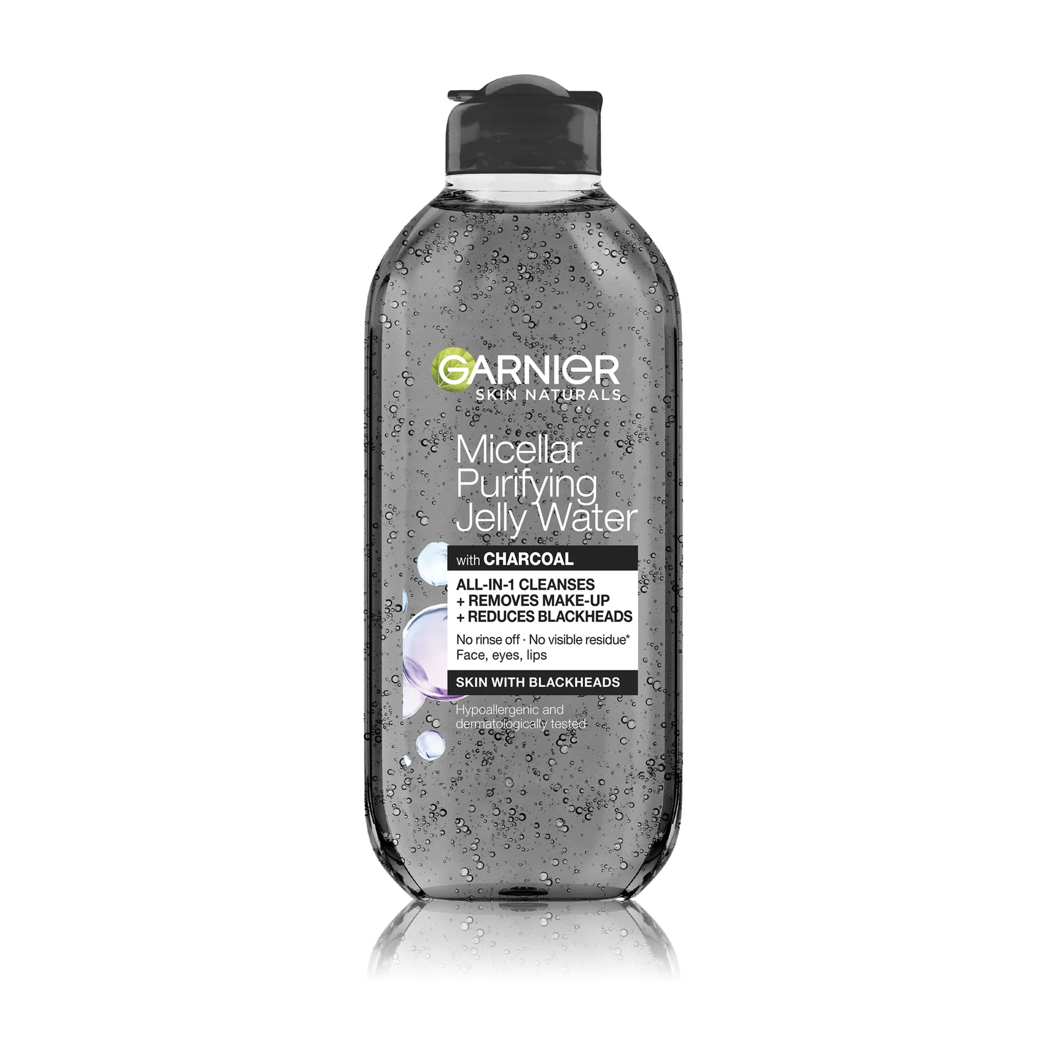 Garnier Pure Active micelárna voda s gélovou textúrou s aktívnym uhlím 1×400 ml, micelárna voda