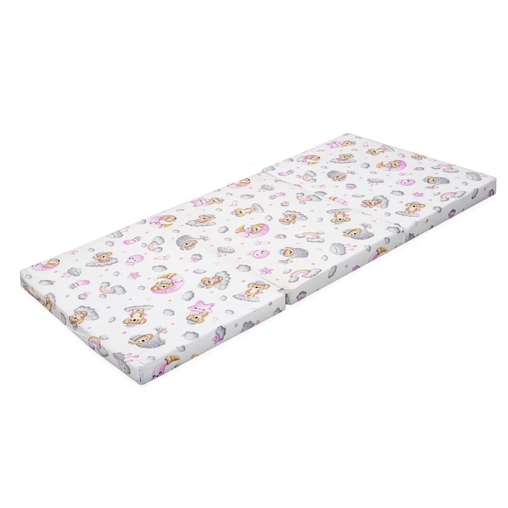 Skladacia matrac do postieľky New Baby STANDARD 120x60x5 cm koala