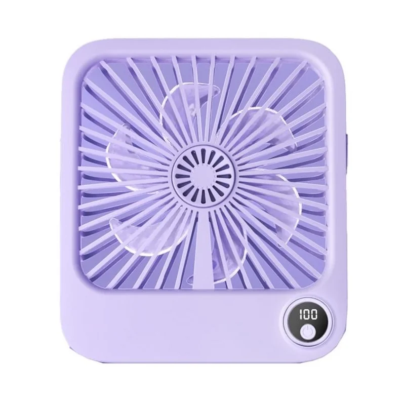 MG W30 bezdrôtový stolný ventilátor, fialový
