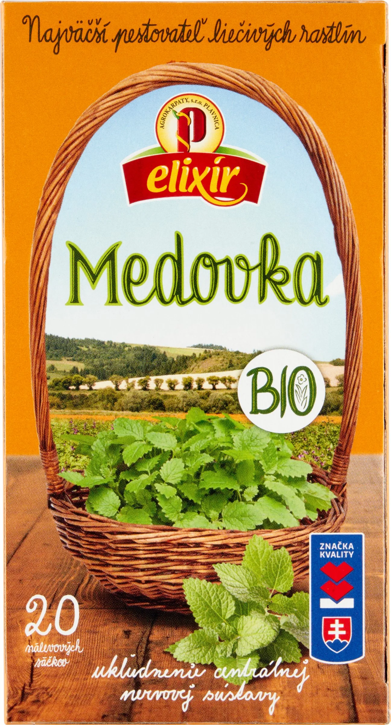 MEDOVKA lekárska NS AG 2×20g, bylinný čaj