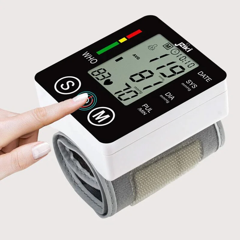 MG Blood Pressure digitálny tlakomer na zápästie, biely