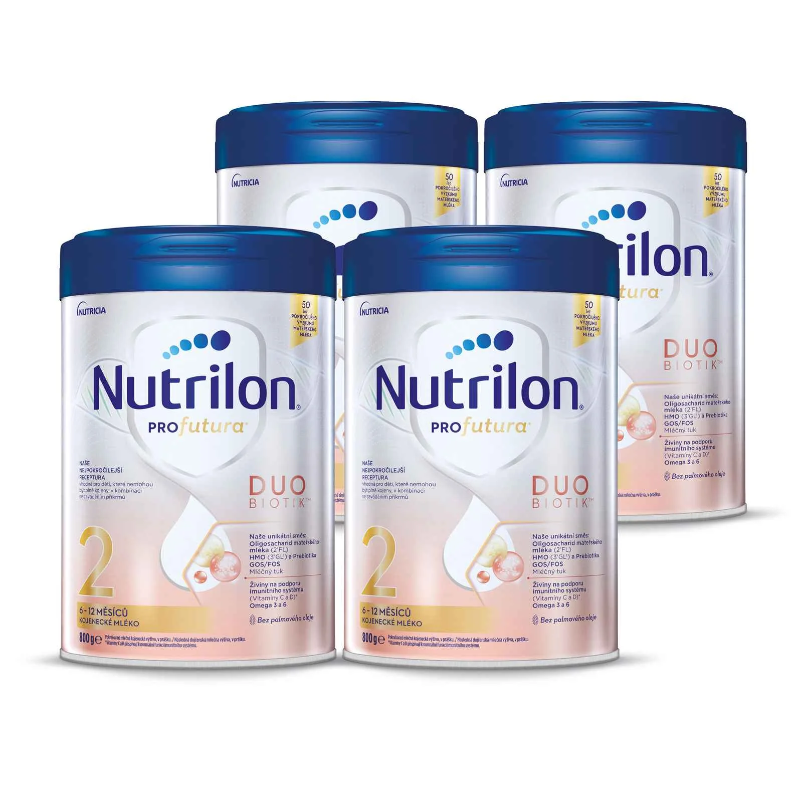 Nutrilon 2 Profutura Duobiotik 4×800 g, dojčenské mlieka
