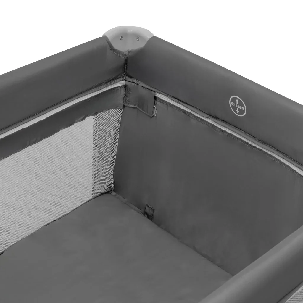 Detská cestovná postieľka so sťahovacou bočnicou Side Baby Mix