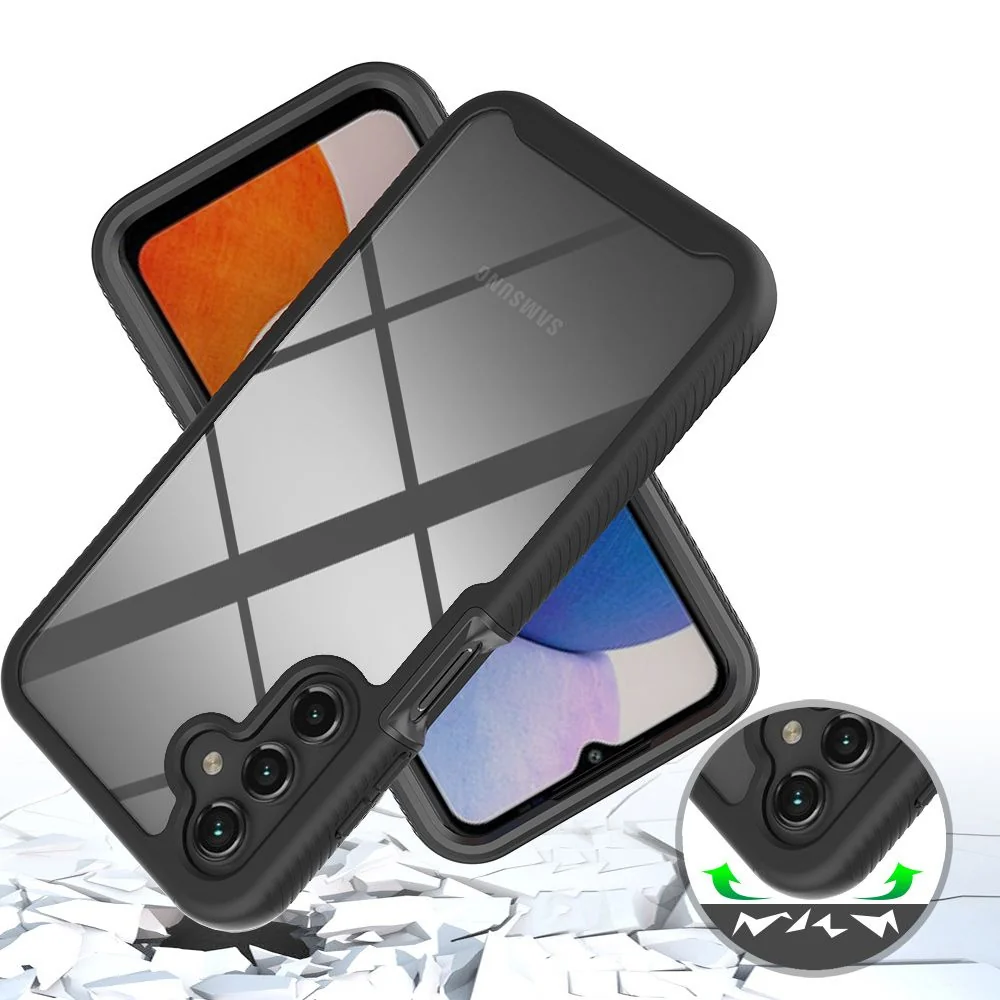 Tech-Protect Defense 360 kryt na Samsung Galaxy A15 4G / 5G, čierny