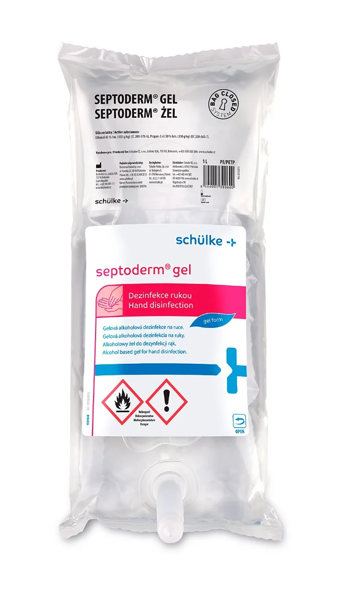 septoderm gél Bag 1l 1×1000 ml, dezinfekcia