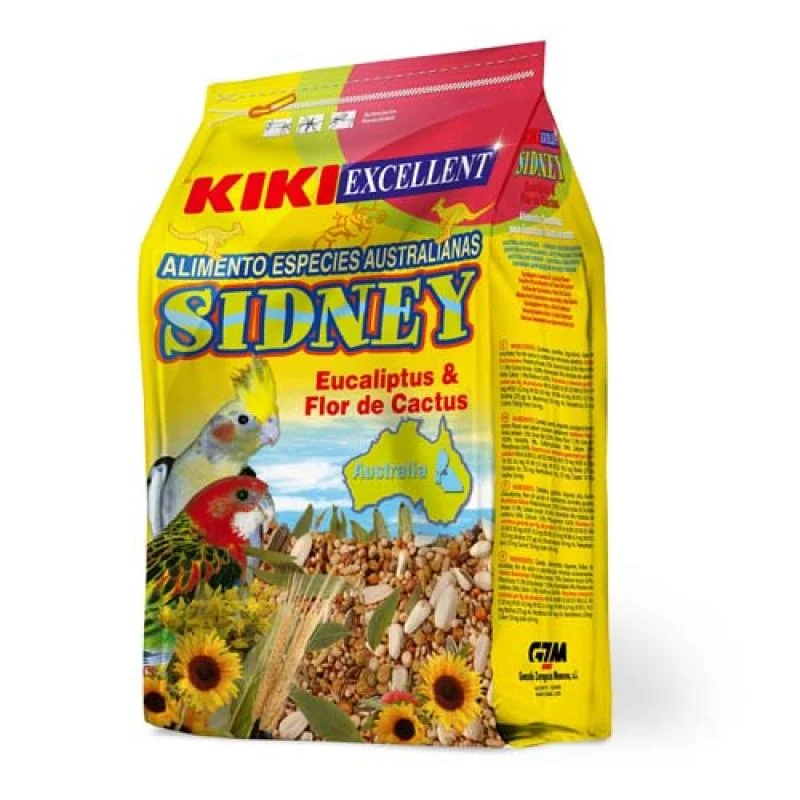 KIKI SIDNEY 800g krmivo pre korely a papagáje