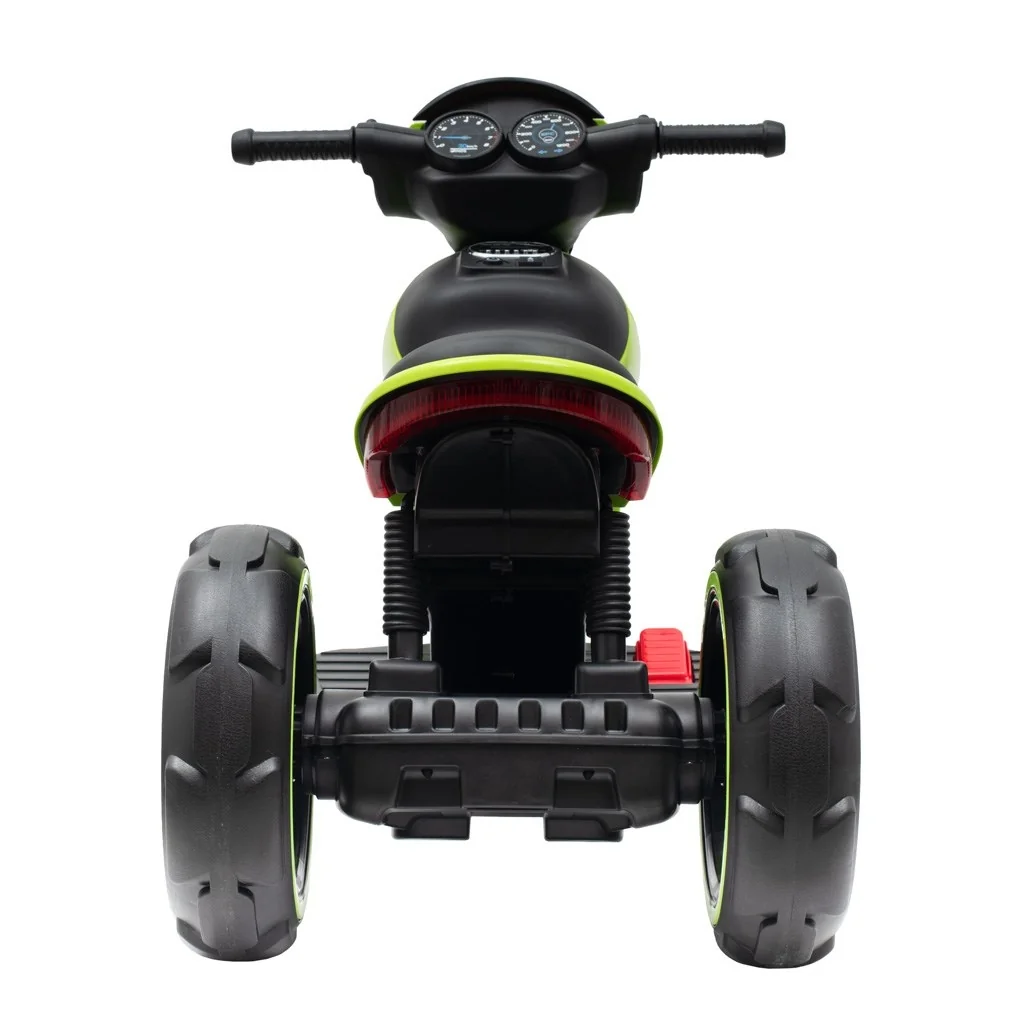 Detská elektrická motorka Baby Mix POLICE zelená , 20C38056
