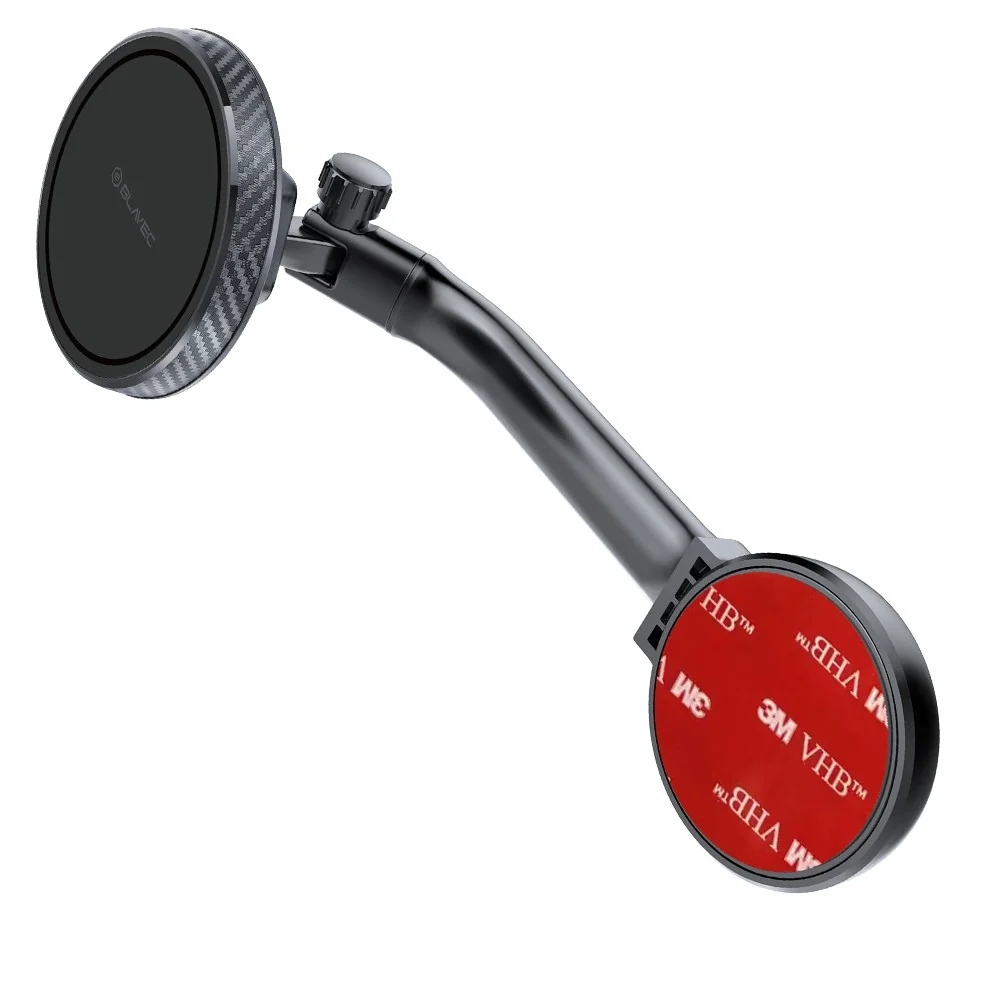 Blavec BH-24B MagSafe magnetický držiak na mobil do auta, čierny