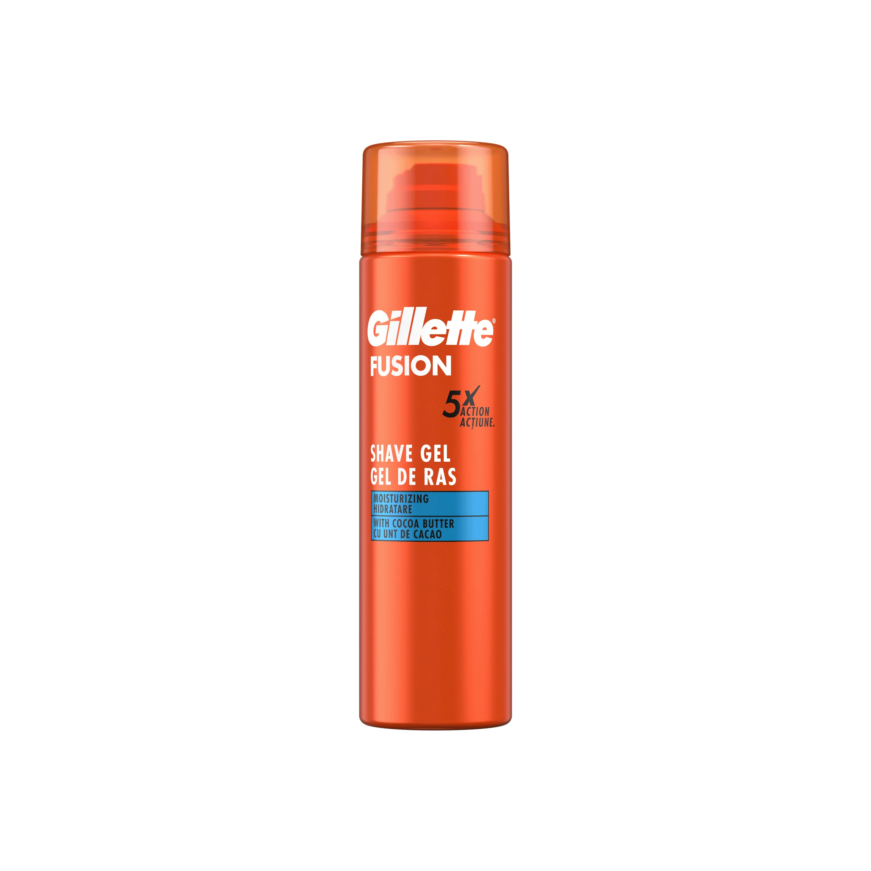 Gillette Fusion gél na holenie s kakaovým maslom 200 ml