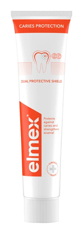 ELMEX Caries protection DUO 1×150 ml, posilňuje zubnú sklovinu a odolnosť  (2×75 ml)