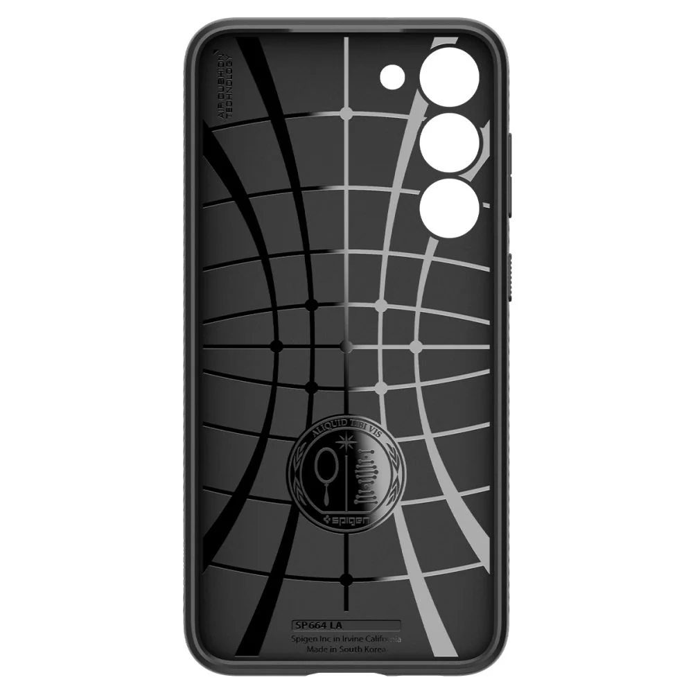 Spigen Liquid Air kryt na Samsung Galaxy S23, čierny