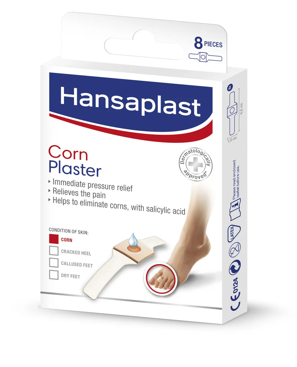 Hansaplast Náplasť na kurie oká 1×8 ks, náplasť