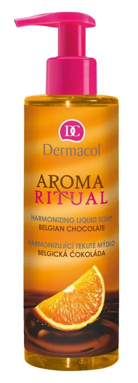 DERMACOL AROMA RITUAL Tekuté mydlo Belgická čokoláda