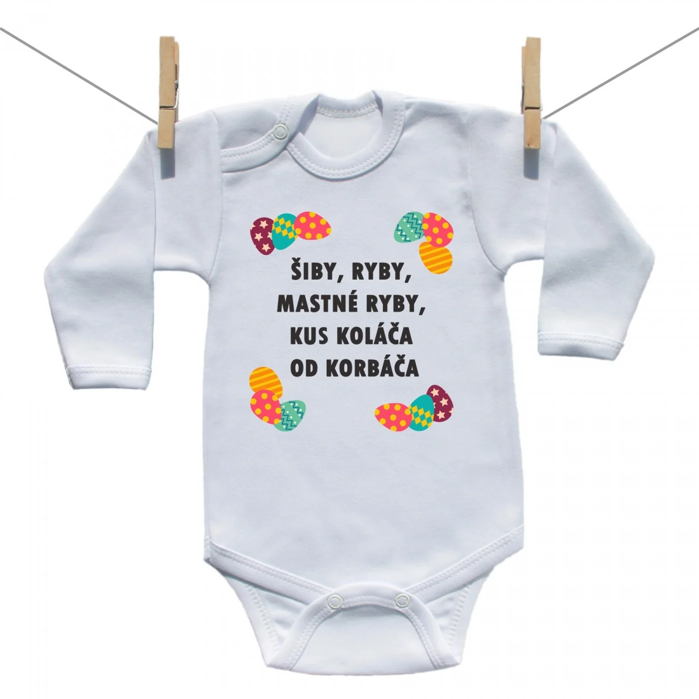 Boodyy Body s dlhým rukávom Šiby, ryby ... Veľkosť: 68