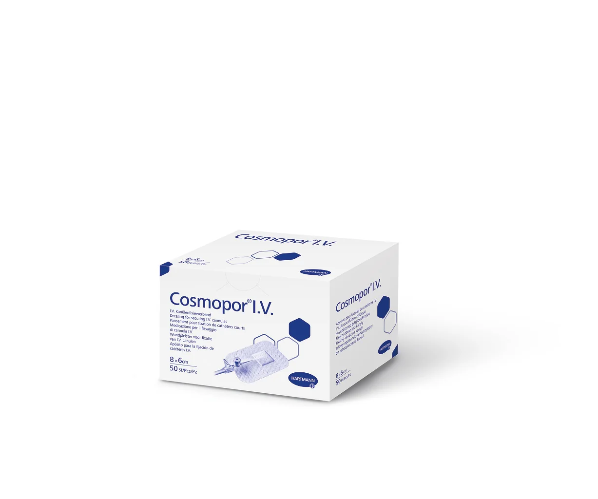 COSMOPOR I.V. 6X8CM 1×50 ks, sterilné krytie