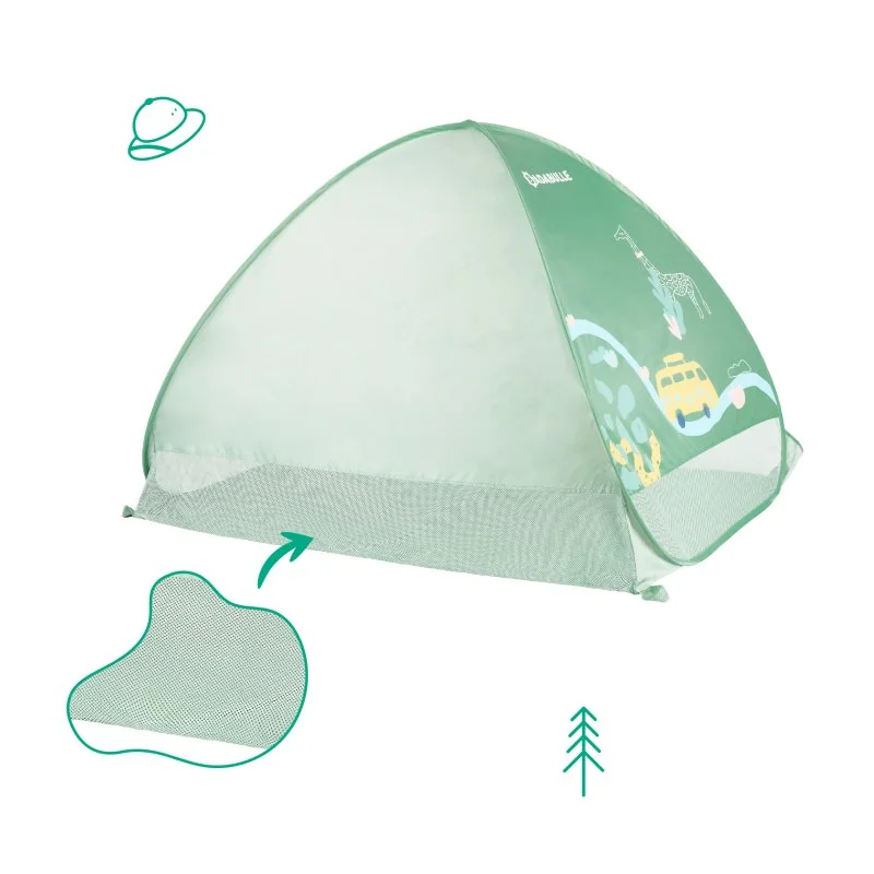 Badabulle skladací stan Anti-UV 50+ Green