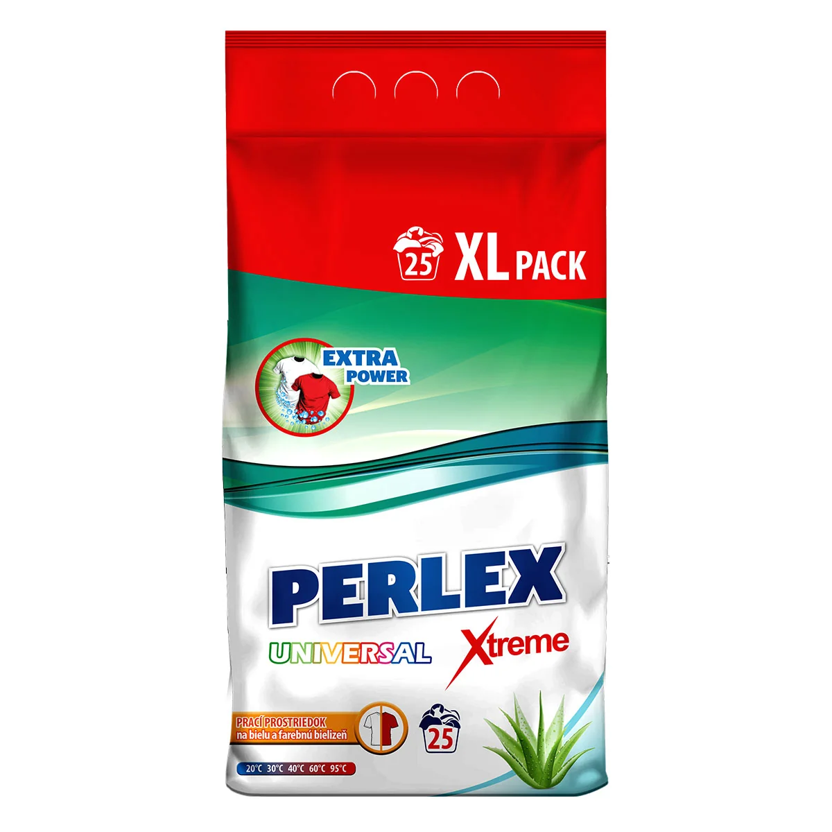 Perlex prací prostriedok 2,4kg / 25 praní Universal 1×2,4 kg, prášok na pranie