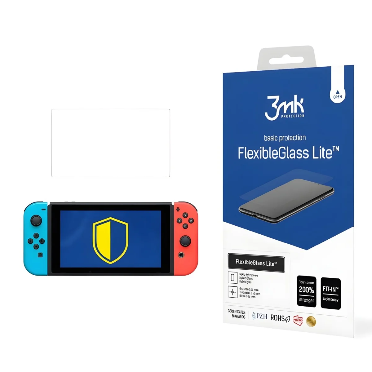 Ochranné sklo pre Nintendo Switch Najtenšie hybridné sklo