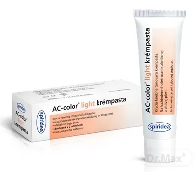 AC-color light krémpasta 1×30 g, na akné a citlivú pleť
