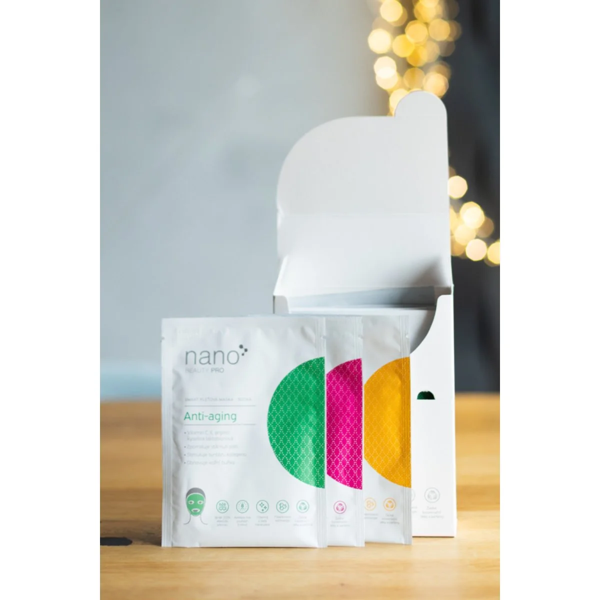 Anti aging sada 10 nanovláknových masiek pre 30