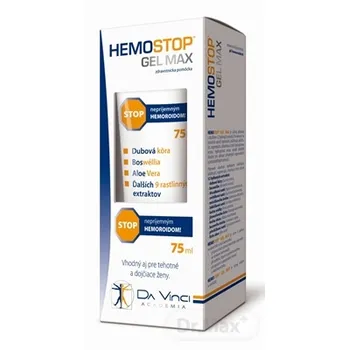 HemoStop Gél Max 1×75 ml, proti hemeroidom