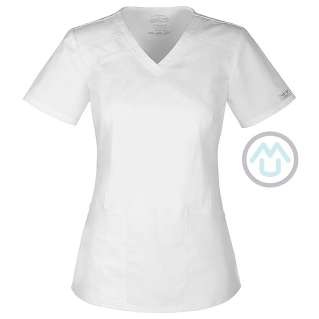 Zdravotnícka blúza Cherokee Core Stretch BEST - biela XXS