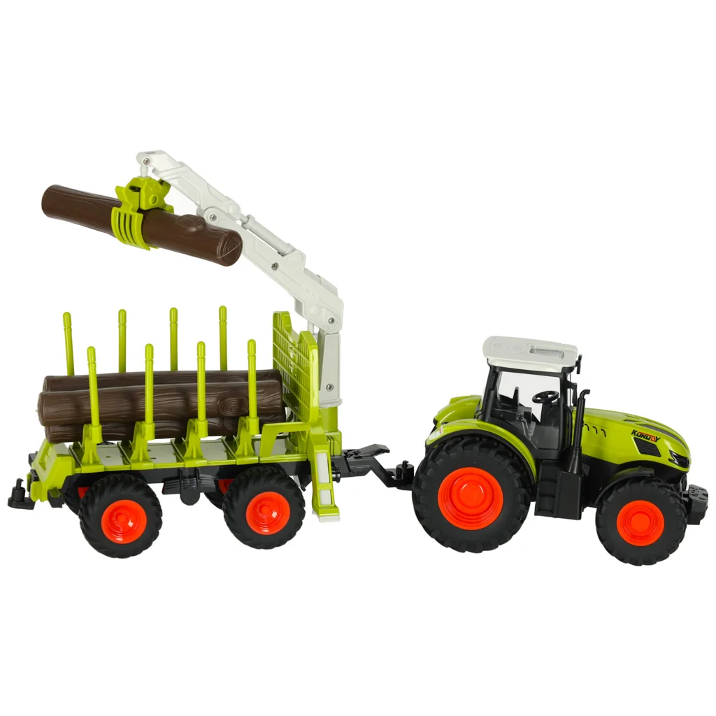 RC traktor so zdvihákom 1:24 – poľnohospodársky traktor na diaľkové ovládanie