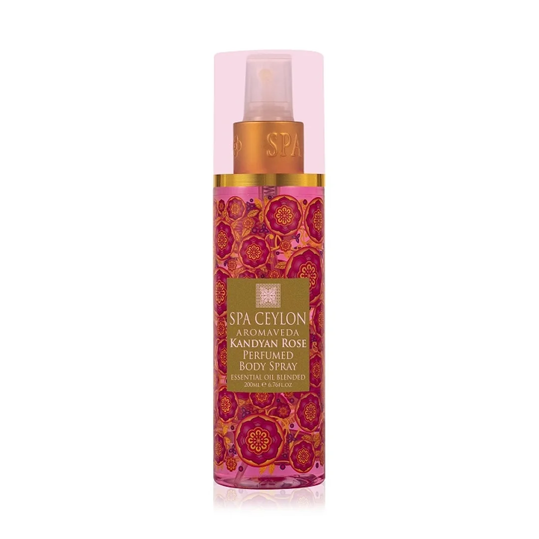 Telový sprej Kandyan Rose 200 ml, Kandijská ruža