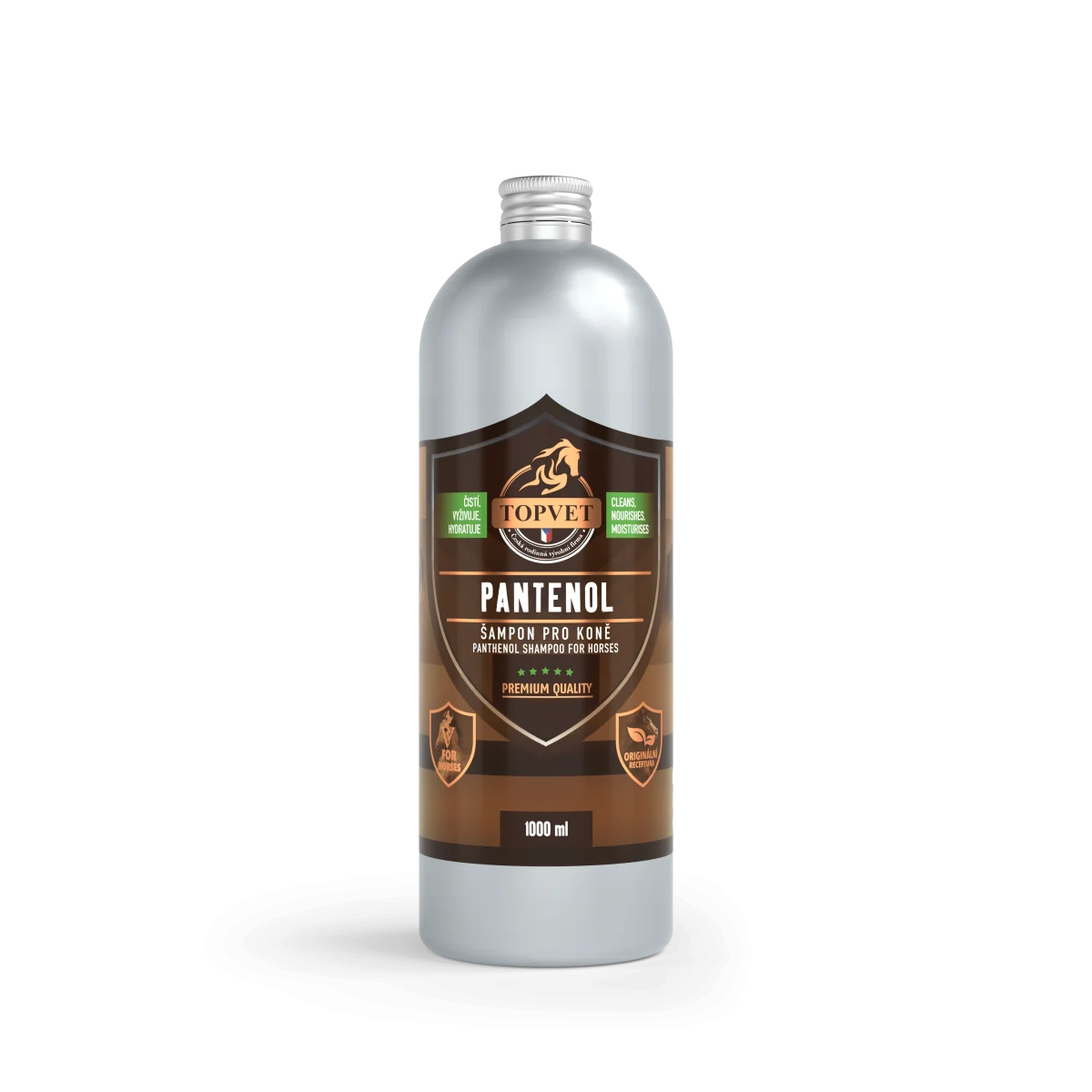 Pantenol šampón pre kone 1000 ml – Green idea