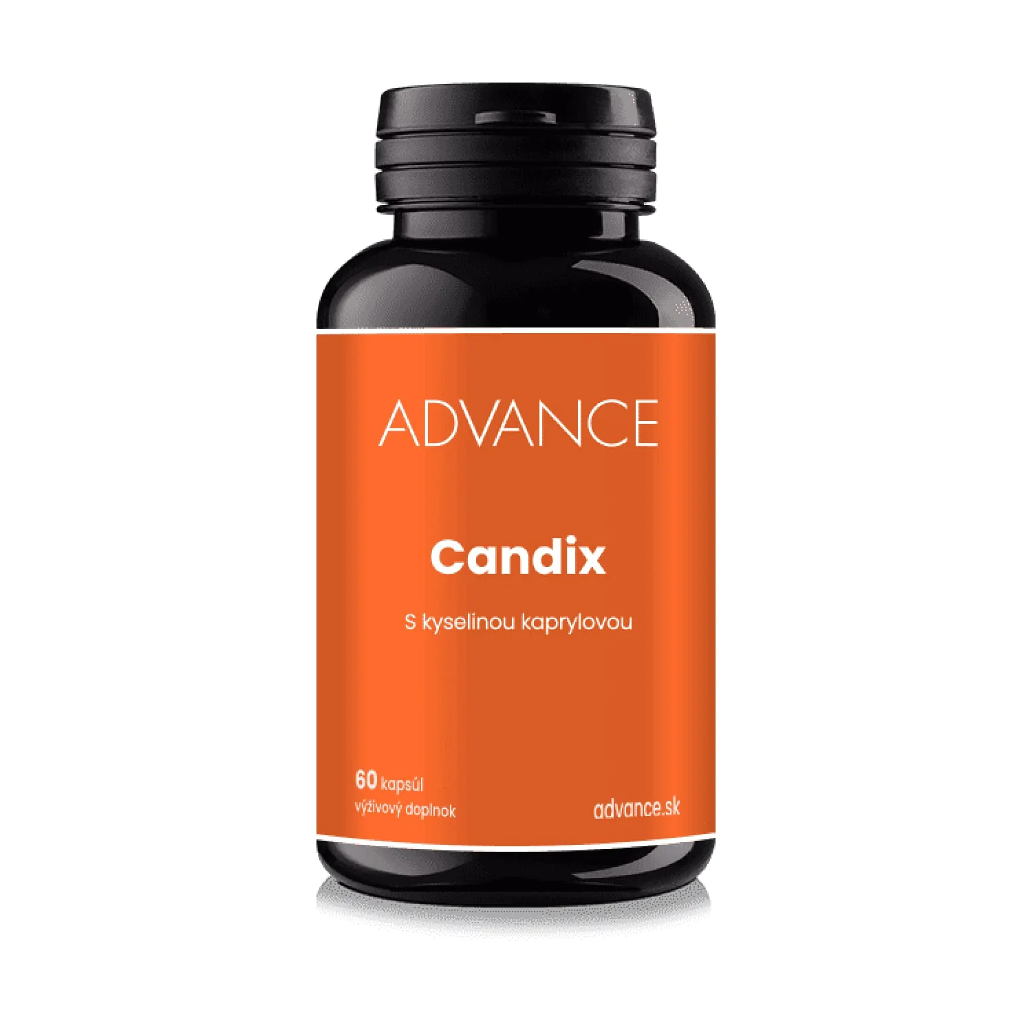 ADVANCE Candix 60 kapsúl - s kyselinou kaprylovou 1×60 cps, výživový doplnok