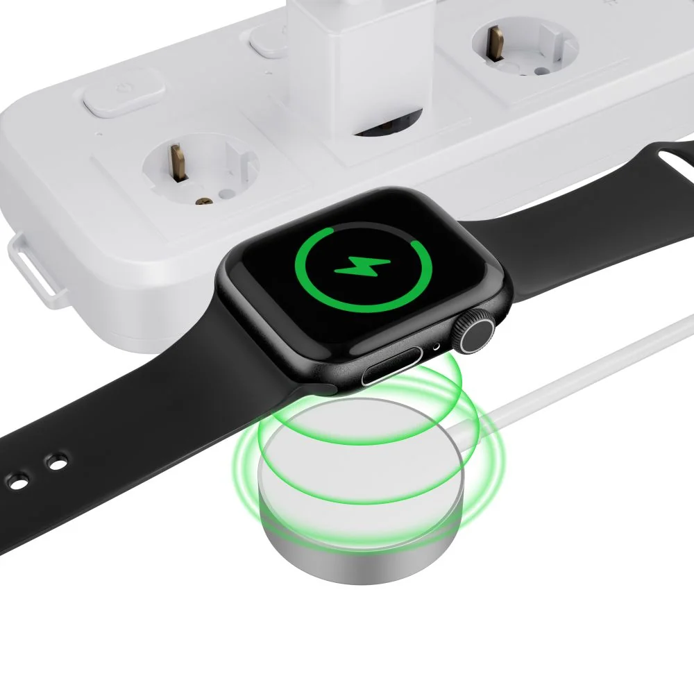 Tech-Protect Ultraboost USB magnetická nabĂjaÄŤka na Apple Watch 1.2m biela