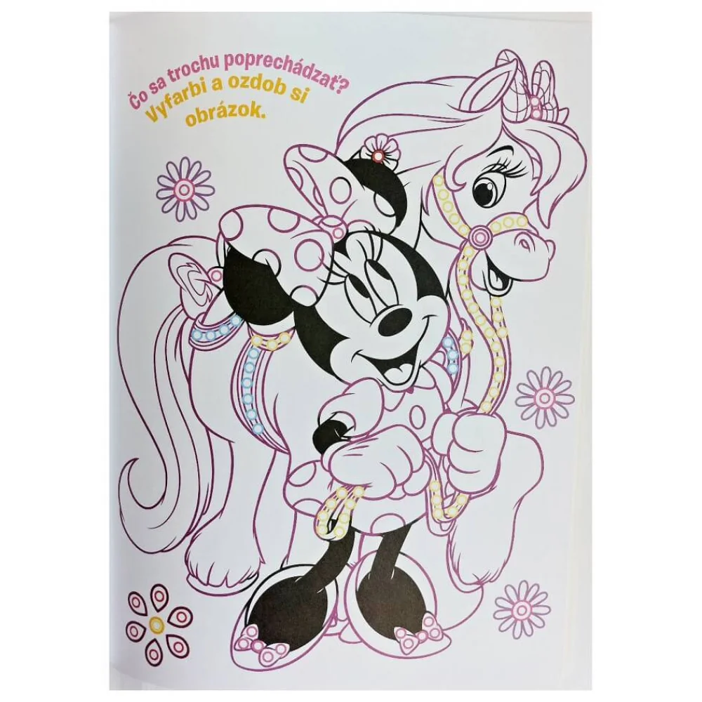 Omaľovánky s kamienkami MINNIE-MOVEO