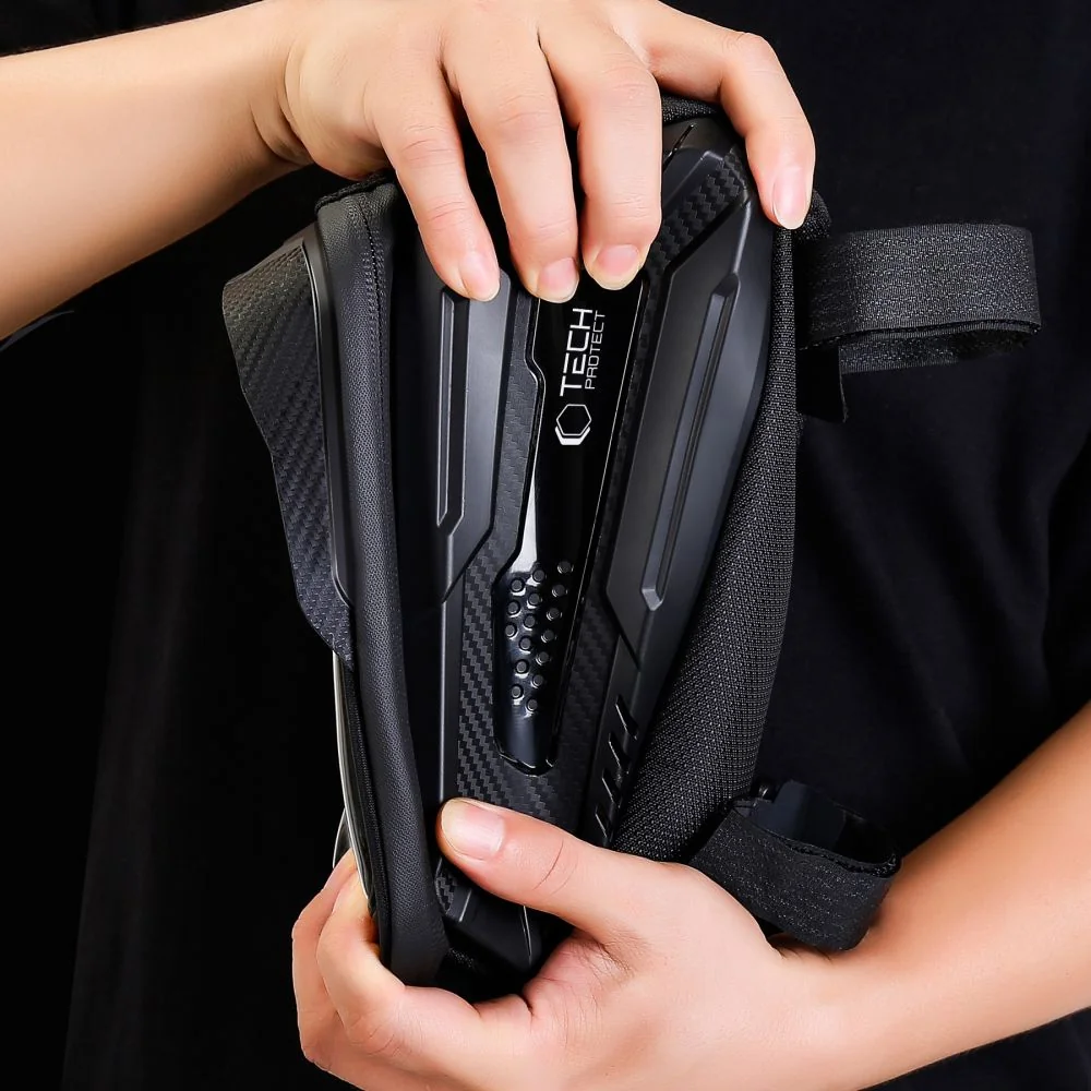 Tech-Protect V2 cyklistická taška 1.2L, čierna