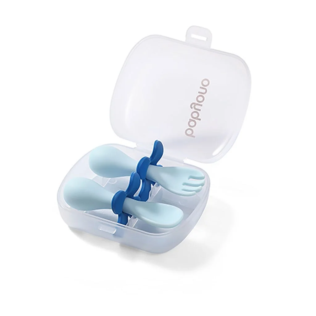 Ergonomický príbor pre deti Baby Ono modrozelený , 20C50133