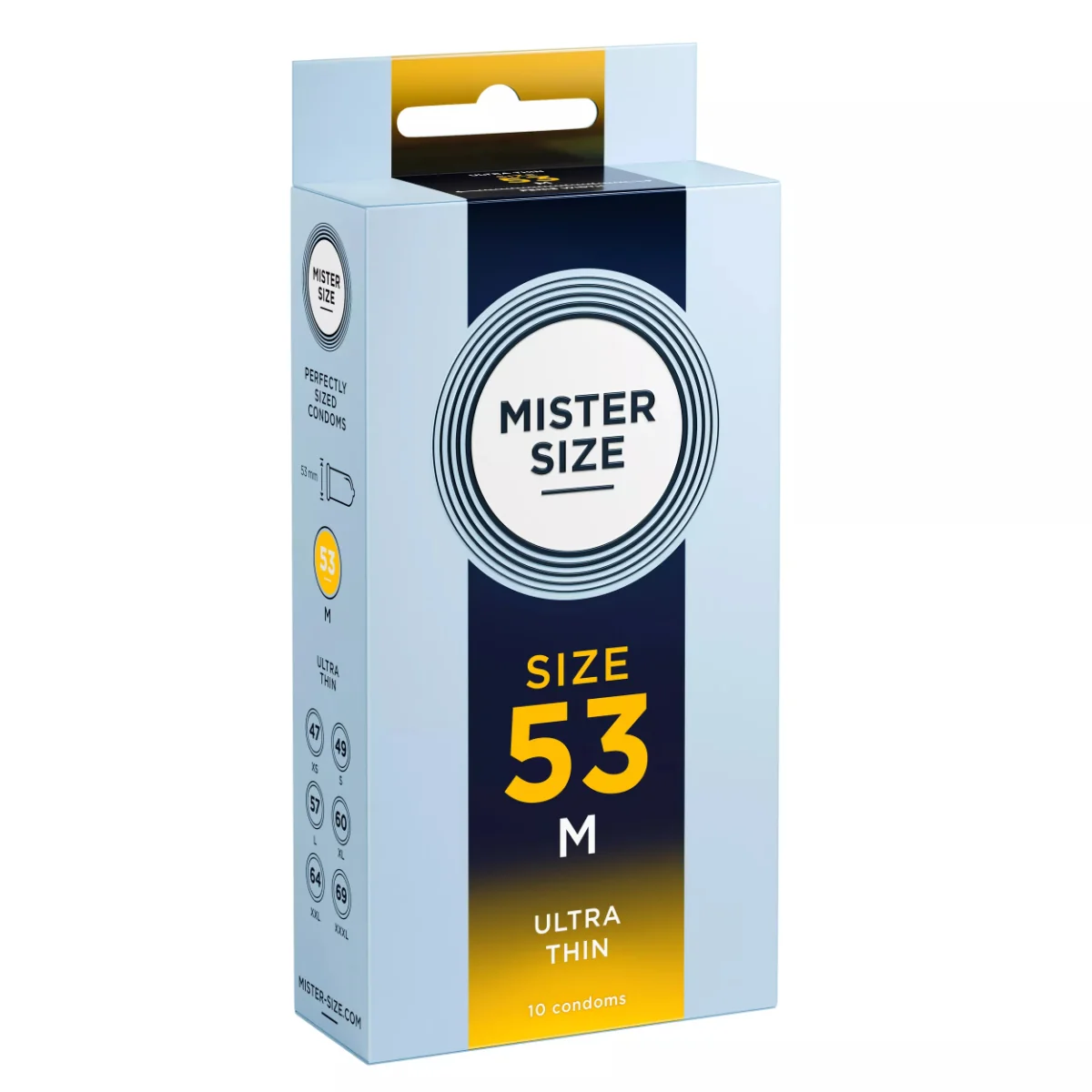 Mister Size 53 mm kondómy, 10 ks