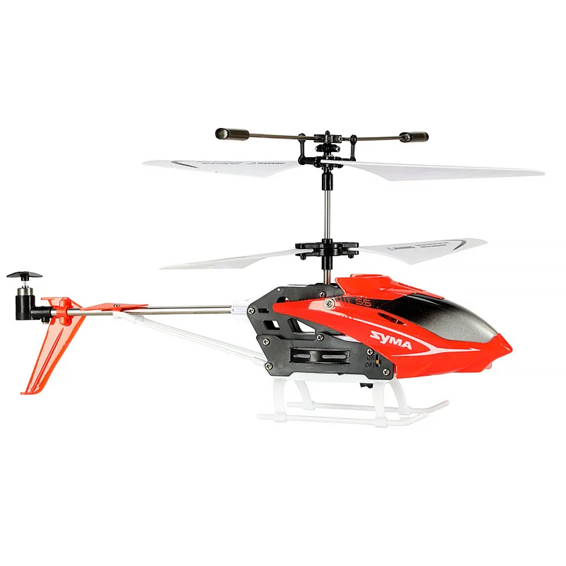 RC model helikoptéra na D.O. SYMA S5 červená