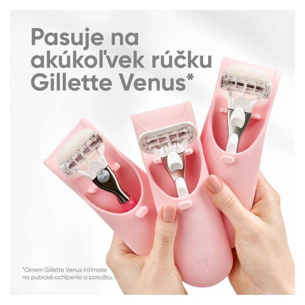 Gillette Venus Pro ComfortGlide Tropical: dámsky holiaci strojček, 1 náhradná hlavica, cestovné puzdro 1 set