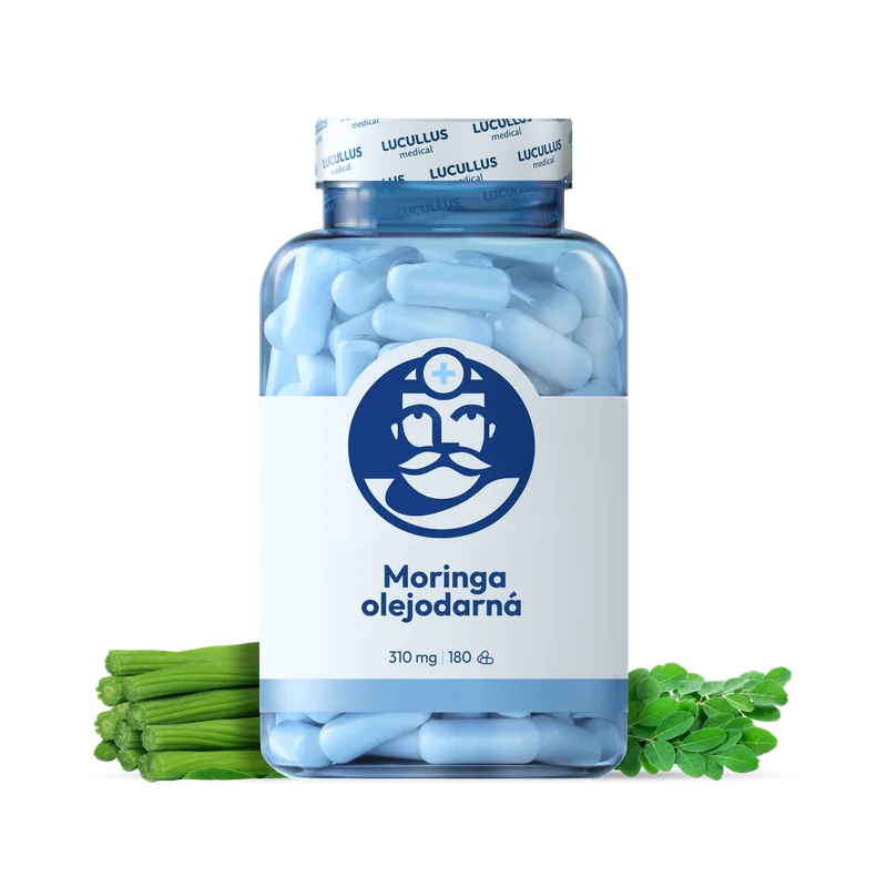Dr. LUCULLUS Moringa olejodarná 2× 180 kapsúl