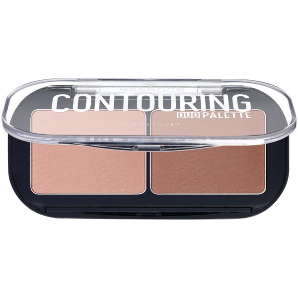essence kontúrovacia paletka CONTOURING DUO 10 1×7 g, kontúrovacia paletka