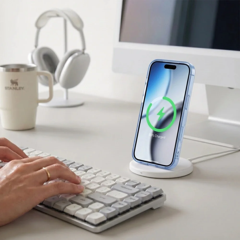 Tech-Protect MagPeak MagSafe CC kryt na iPhone 17 Pro / 18 Pro, priesvitný
