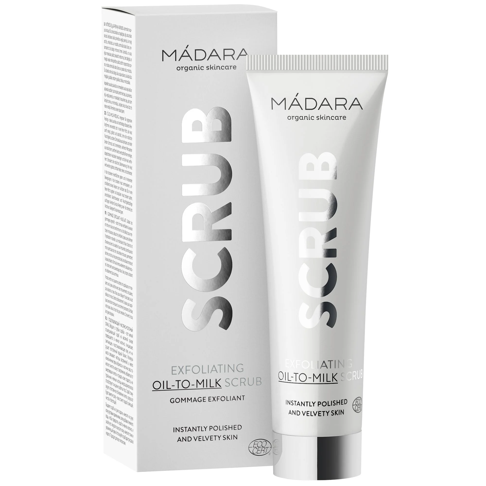 Mádara SCRUB hydrofilný olejový peeling 1×60 ml, olejový peeling