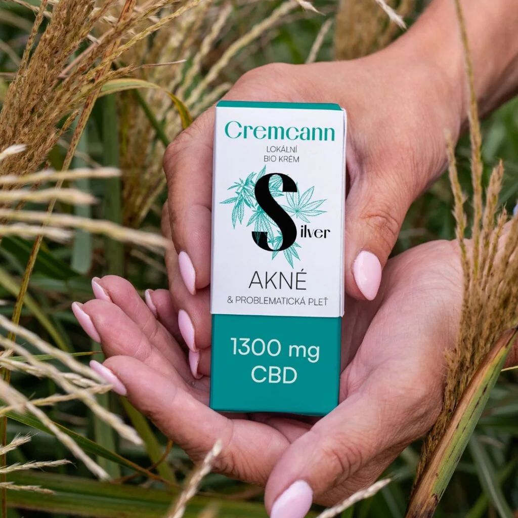 CREMCANN SILVER 1 300 mg lokálny bio krém na problematickú pokožku - 30 ml - Annabis