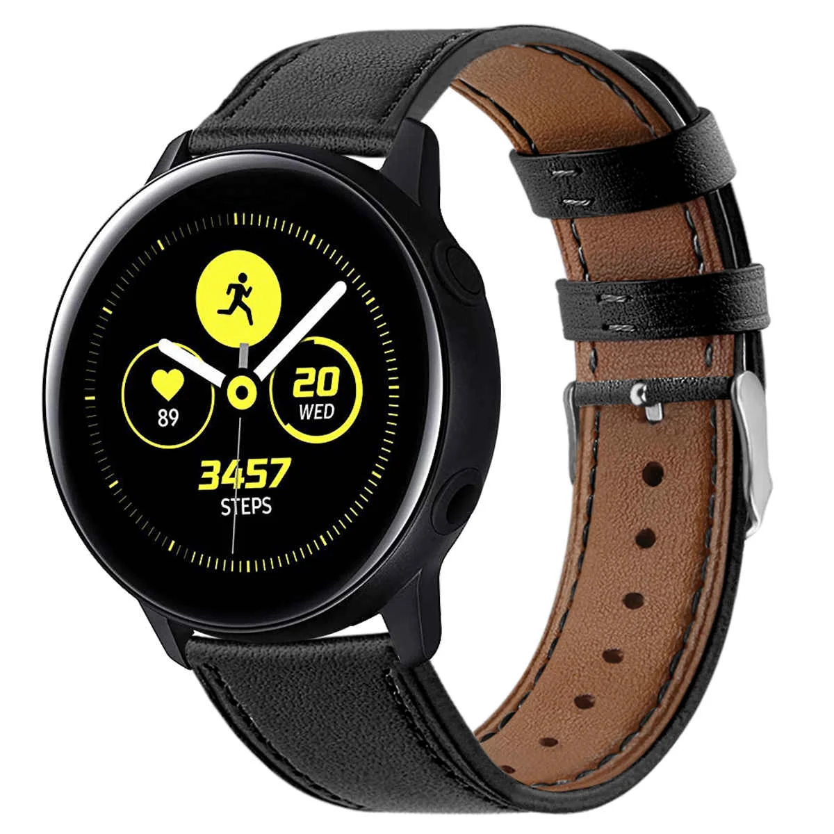 NEOGO DayFit D8 Pro Leather Italy remienok Black
