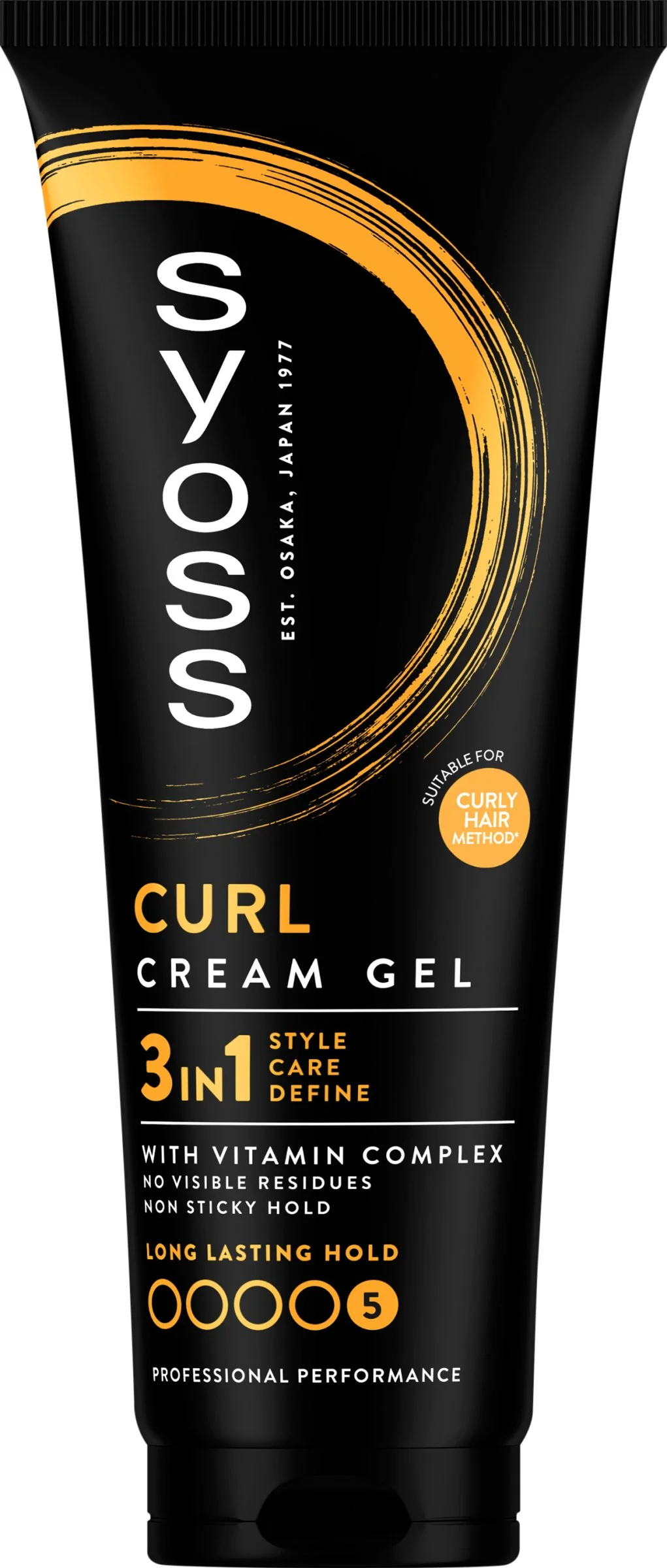 Syoss stylingový gél na vlasy Curl 3v1 1×250 ml, gél na vlasy